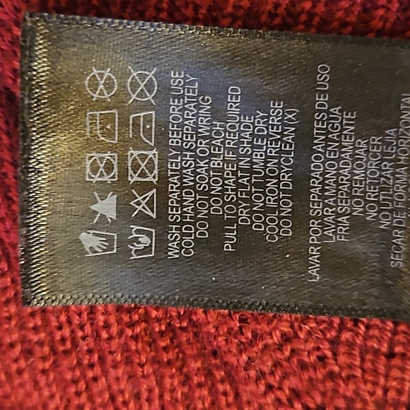 City Chic 16w, Lightweight wool + acrylic Plum Sweater. Great cond. - Picture 8 of 8